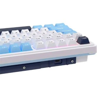 Клавіатура KZZI K98 Wireless Keyboard UA\ENG (Rainbow Switch) Polar White (6935280824999) - фото 3 Клавіатура KZZI K98 Wireless Keyboard UA\ENG (Rainbow Switch) Polar White (6935280824999) - фото 3