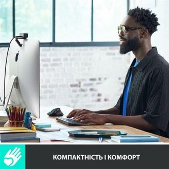 Клавиатура Logitech MX Keys Mini Wireless Illuminated UA Pale Gray (920-010499) - фото 2