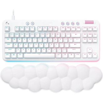 Клавиатура Logitech G713 Aurora Gaming GX Red USB UA Off-White (920-010678) - фото 1 Клавиатура Logitech G713 Aurora Gaming GX Red USB UA Off-White (920-010678) - фото 1