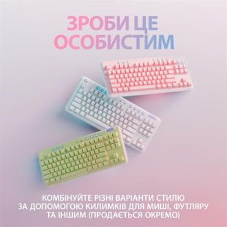 Клавіатура бездротова Logitech G715 Linear White (920-010692) - фото 3