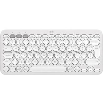 Клавиатура Logitech Pebble Keys 2 K380s Tonal White (920-011754) - фото 1 Клавиатура Logitech Pebble Keys 2 K380s Tonal White (920-011754) - фото 1