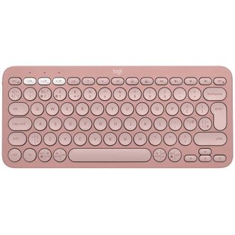 Клавиатура Logitech Pebble Keys 2 K380s Rose (920-011853) - фото 1 Клавиатура Logitech Pebble Keys 2 K380s Rose (920-011853) - фото 1