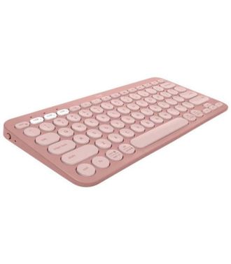 Клавиатура Logitech Pebble Keys 2 K380s Rose (920-011853) - фото 2 Клавиатура Logitech Pebble Keys 2 K380s Rose (920-011853) - фото 2