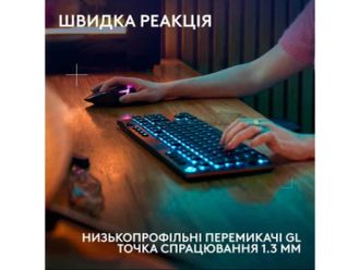 Клавиатура Logitech G915 X LIGHTSPEED Wireless Clicky Black (920-012721, 920-012709, 920-012710) - фото 2 Клавиатура Logitech G915 X LIGHTSPEED Wireless Clicky Black (920-012721, 920-012709, 920-012710) - фото 2
