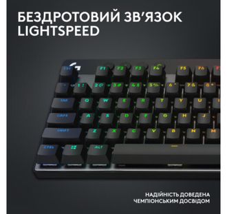 Клавіатура Logitech G PRO X TKL Lightspeed Black Tactile (920-012136) - фото 2