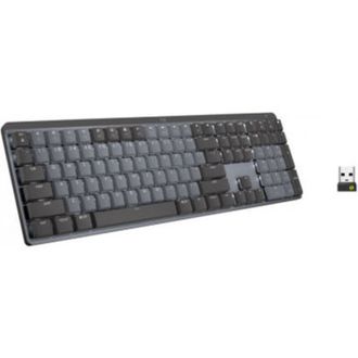 Клавіатура Logitech MX Wireless Illuminated Performance Graphite Clicky (920-010759) - фото 1 Клавіатура Logitech MX Wireless Illuminated Performance Graphite Clicky (920-010759) - фото 1