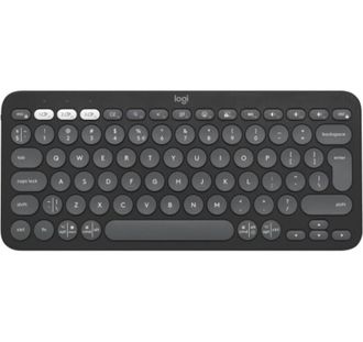 Клавиатура Logitech Pebble Keys 2 K380s Tonal Graphite UA (920-011851) - фото 1 Клавиатура Logitech Pebble Keys 2 K380s Tonal Graphite UA (920-011851) - фото 1