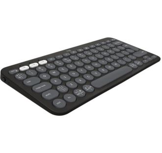 Клавиатура Logitech Pebble Keys 2 K380s Tonal Graphite UA (920-011851) - фото 2 Клавиатура Logitech Pebble Keys 2 K380s Tonal Graphite UA (920-011851) - фото 2