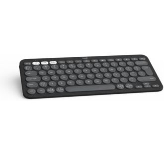 Клавиатура Logitech Pebble Keys 2 K380s Tonal Graphite UA (920-011851) - фото 3 Клавиатура Logitech Pebble Keys 2 K380s Tonal Graphite UA (920-011851) - фото 3