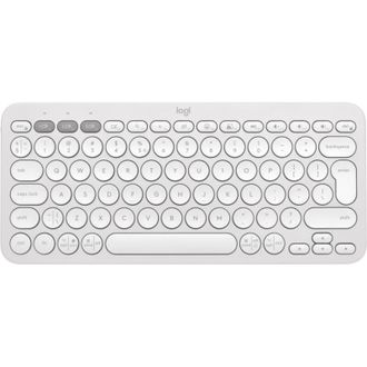 Клавиатура Logitech Pebble Keys 2 K380s Tonal White UA (920-011852) - фото 1 Клавиатура Logitech Pebble Keys 2 K380s Tonal White UA (920-011852) - фото 1
