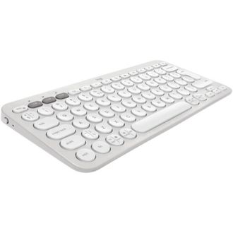 Клавиатура Logitech Pebble Keys 2 K380s Tonal White UA (920-011852) - фото 2 Клавиатура Logitech Pebble Keys 2 K380s Tonal White UA (920-011852) - фото 2