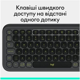 Клавиатура Logitech POP Icon keys Graphite (920-013157) - фото 2