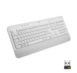 Клавіатура Logitech Signature K650 USB/Bluetooth White (920-010977) - фото 1