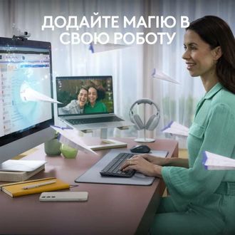 Клавіатура Logitech Signature Slim K950 US Graphite USB (920-012465) - фото 3 Клавіатура Logitech Signature Slim K950 US Graphite USB (920-012465) - фото 3