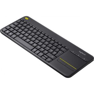 Клавиатура Logitech Wireless Touch K400 Plus, US, Black (920-007145) - фото 2 Клавиатура Logitech Wireless Touch K400 Plus, US, Black (920-007145) - фото 2