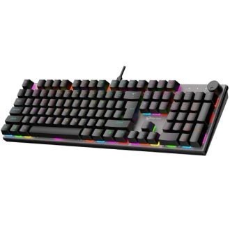 Клавіатура Meetion MK009 RD USB Type-C Black (MT-MK009RD-A-RUA) - фото 1