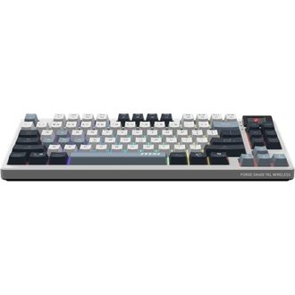 Клавіатура MSI FORGE GK600 TKL WIRELESS SKY (S11-43UAP01-HH9) - фото 2 Клавіатура MSI FORGE GK600 TKL WIRELESS SKY (S11-43UAP01-HH9) - фото 2