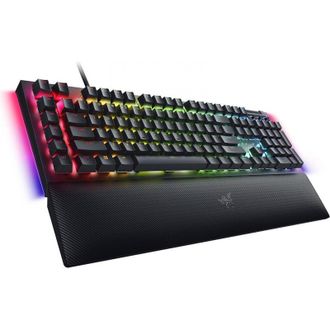 Клавіатура RAZER BlackWidow V4, Green Switch, RU (RZ03-04690100-R3M1) - фото 2 Клавіатура RAZER BlackWidow V4, Green Switch, RU (RZ03-04690100-R3M1) - фото 2