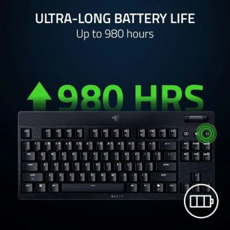 Клавіатура RAZER BlackWidow V4 Low-Profile, TKL, Yellow switch (RZ03-05450100-R3M1) - фото 3