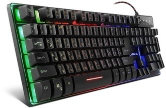 Клавіатура REAL-EL 8700 Gaming Backlit, black - фото 2 Клавіатура REAL-EL 8700 Gaming Backlit, black - фото 2