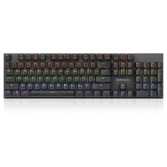 Клавіатура REAL-EL M 13 Grey USB - фото 1 Клавіатура REAL-EL M 13 Grey USB - фото 1