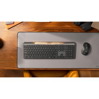 Клавiатура Logitech Slim Solar+ Graphite (920-013764) - фото 8