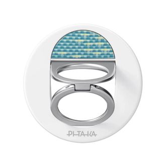 Магнитное кольцо-подставка для телефона Pitaka MagEZ Grip 3 Lucid Blue (MGB2406) - фото 1 Магнитное кольцо-подставка для телефона Pitaka MagEZ Grip 3 Lucid Blue (MGB2406) - фото 1