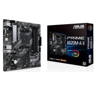 Материнcка плата ASUS PRIME A520M-A II/CSM sAM4 A520 4xDDR4 HDMI-VGA-DP mATX - фото 1 Материнcка плата ASUS PRIME A520M-A II/CSM sAM4 A520 4xDDR4 HDMI-VGA-DP mATX - фото 1