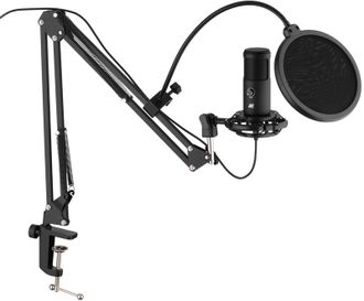 Микрофон 2E MPC021 Streaming USB Black (2E-MPC021) - фото 1