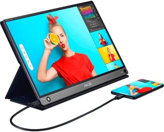 Монитор портативный Asus 15.6" ZenScreen MB16AMT - фото 3