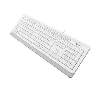 Комплект (клавиатура, мышь) A4Tech F1010 White USB - фото 2