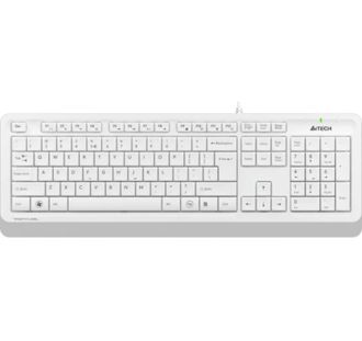 Комплект (клавиатура, мышь) A4Tech F1010 White USB - фото 3