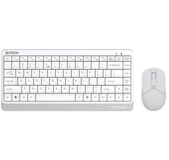 Комплект (клавиатура, мышь) A4Tech FG1112 White USB - фото 1