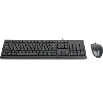 Комплект (клавиатура, мышь) A4Tech KR-8520D Black - фото 1