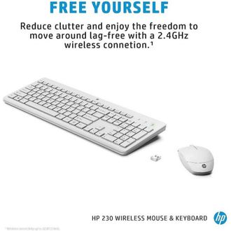 Комплект HP 230 Wireless UA White (3L1F0AA) - фото 3
