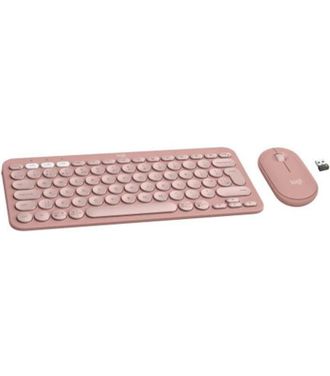 Комплект (клавіатура, миша) бездротовий Logitech Pebble 2 Combo Rose (920-012241) - фото 2 Комплект (клавіатура, миша) бездротовий Logitech Pebble 2 Combo Rose (920-012241) - фото 2