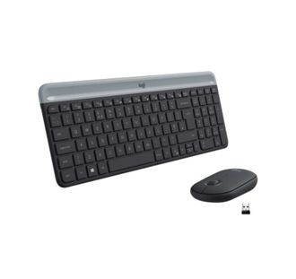 Комплект (клавіатура + миша) Logitech MK470 Wireless Slim Graphite (920-009206, 920-009204) - фото 1