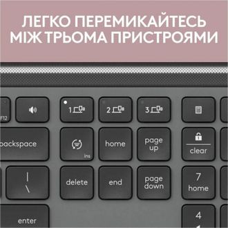 Комплект Logitech Signature Slim Combo MK950 Graphite (920-012490) - фото 3 Комплект Logitech Signature Slim Combo MK950 Graphite (920-012490) - фото 3