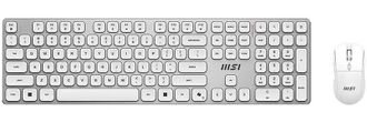 Комплект (клавіатура, миша) MSI Forge K210 Combo White - фото 1