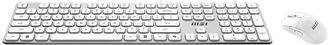 Комплект (клавіатура, миша) MSI Forge K210 Combo White - фото 2
