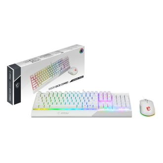 Комплект (клавіатура, миша) MSI Vigor GK30 Combo White UA (S11-04UA302-CLA) - фото 2