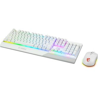 Комплект (клавіатура, миша) MSI Vigor GK30 Combo White UA (S11-04UA302-CLA) - фото 3