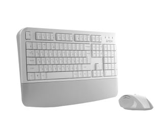 Комплект (клавіатура, миша) A4Tech FG2500S Plus Wireless UA White (4711421003278) - фото 3