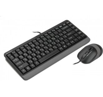 Комплект (клавиатура, мышка) A4Tech Fstyler F1110 Grey USB - фото 3 Комплект (клавиатура, мышка) A4Tech Fstyler F1110 Grey USB - фото 3