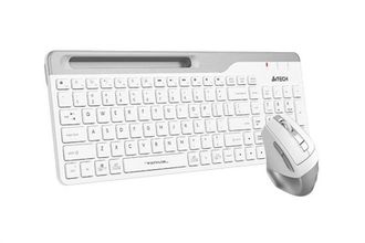 Комплект (клавіатура, мишка) беспроводной A4Tech FB2535C Icy White USB - фото 2