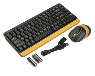 Комплект (клавиатура, мышка) A4Tech FG1110 Bumblebee USB - фото 3 Комплект (клавиатура, мышка) A4Tech FG1110 Bumblebee USB - фото 3