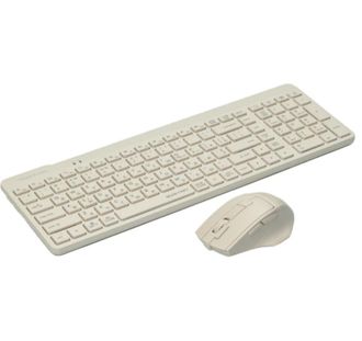 Комплект (клавиатура, мышка) A4Tech Fstyler FG2400 Air Beige - фото 2 Комплект (клавиатура, мышка) A4Tech Fstyler FG2400 Air Beige - фото 2