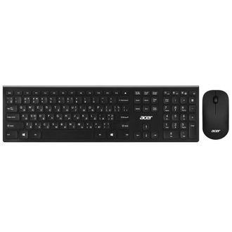Комплект (клавиатура, мышка) Acer OKR030 Wireless Black (ZL.KBDEE.00Z) - фото 1 Комплект (клавиатура, мышка) Acer OKR030 Wireless Black (ZL.KBDEE.00Z) - фото 1