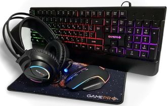 Комплект (клавиатура+мышь) GamePro GS1252 Combo 4в1 (GS1252) - фото 2 Комплект (клавиатура+мышь) GamePro GS1252 Combo 4в1 (GS1252) - фото 2