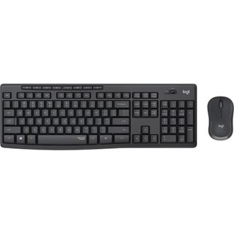 Комплект (клавіатура, мишка) Logitech MK295 Silent Graphite UA (920-009807, 920-009800) - фото 1 Комплект (клавіатура, мишка) Logitech MK295 Silent Graphite UA (920-009807, 920-009800) - фото 1